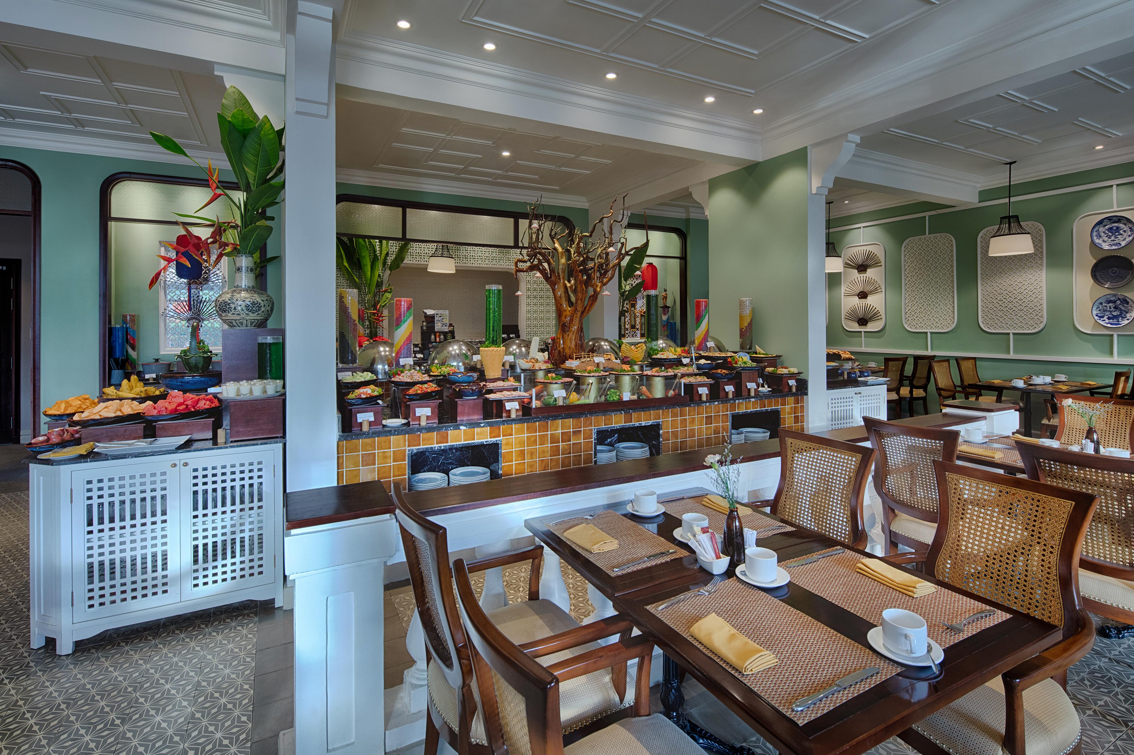 อัลเลโกร ฮอยอัน . อะ ลิตเติล ลักชัวรี โฮเต็ล แอนด์ สปา Hotel ภายนอก รูปภาพ The interior of the restaurant