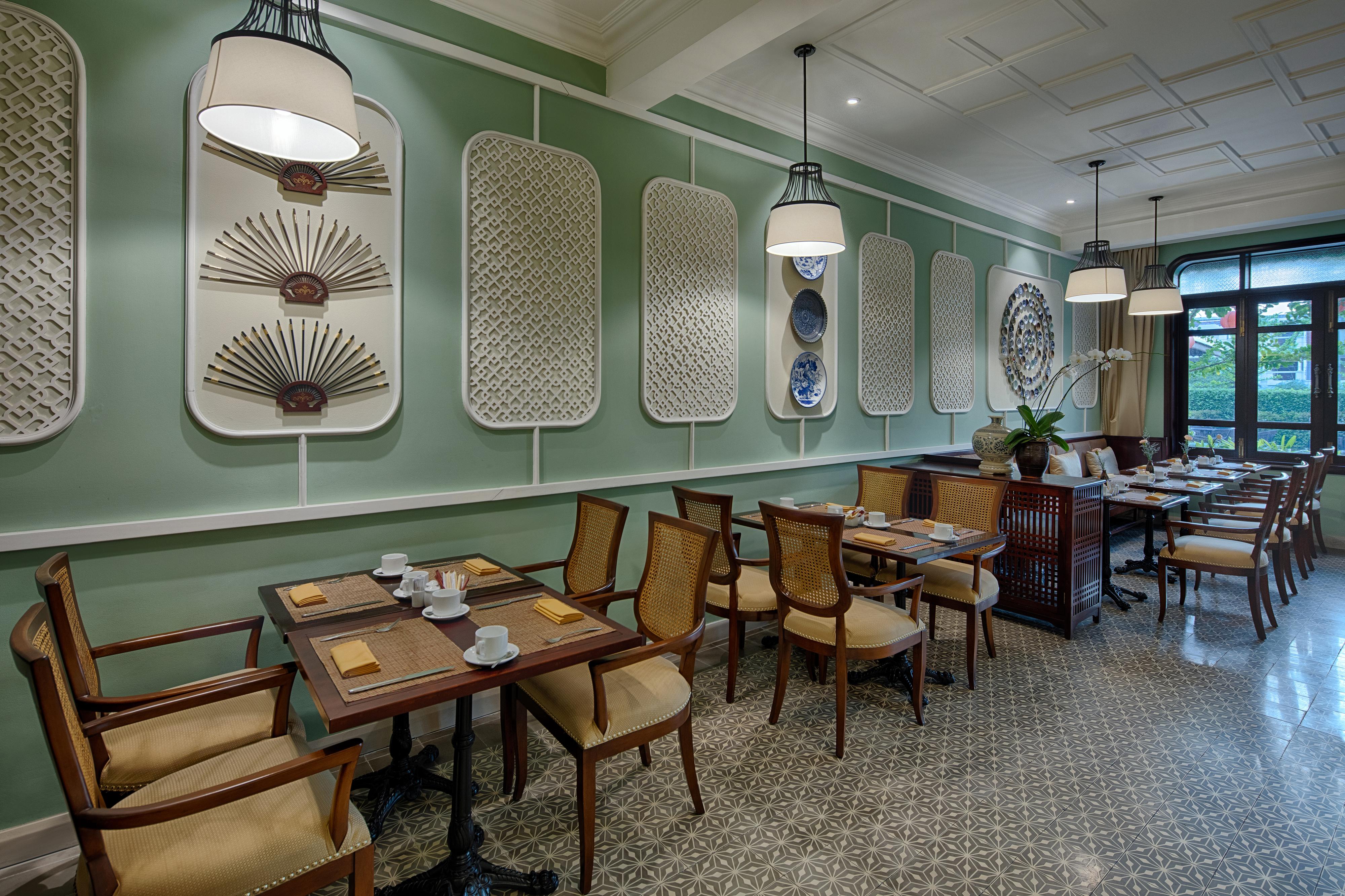 อัลเลโกร ฮอยอัน . อะ ลิตเติล ลักชัวรี โฮเต็ล แอนด์ สปา Hotel ภายนอก รูปภาพ Interior of the restaurant